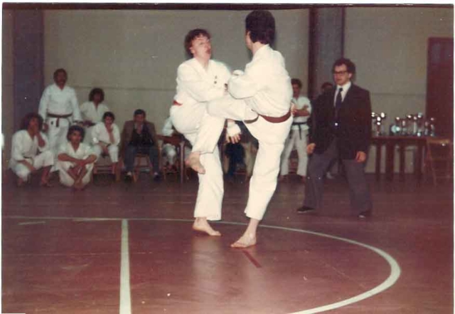 Kumite karate